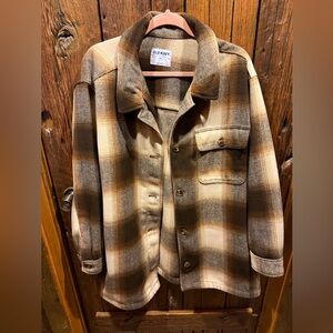 Old Navy Plaid Shacket XXL